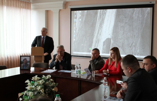 Виступ декана географічного факультету доц. Кузишина А.В.